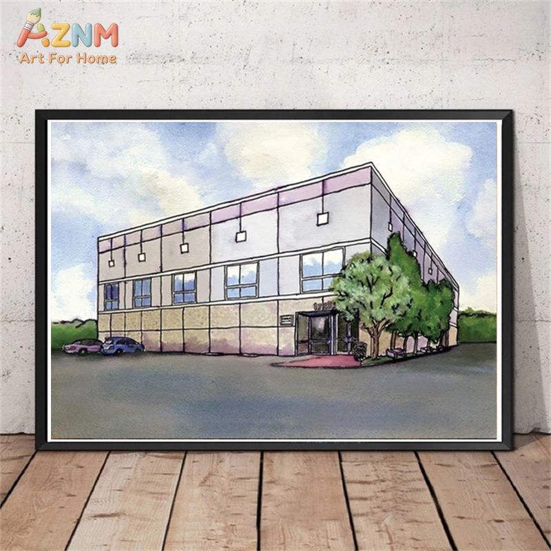 Commercial Wall Printing - AZNM Arte de Parede em Tela
