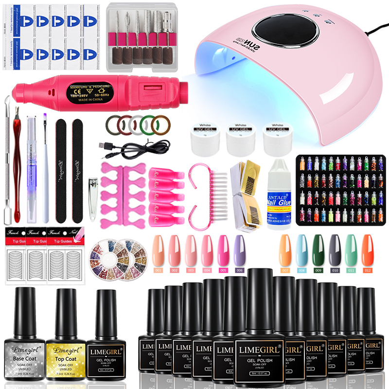 Exposure Unit Uv - Limegirl Kit de Unhas em Gel