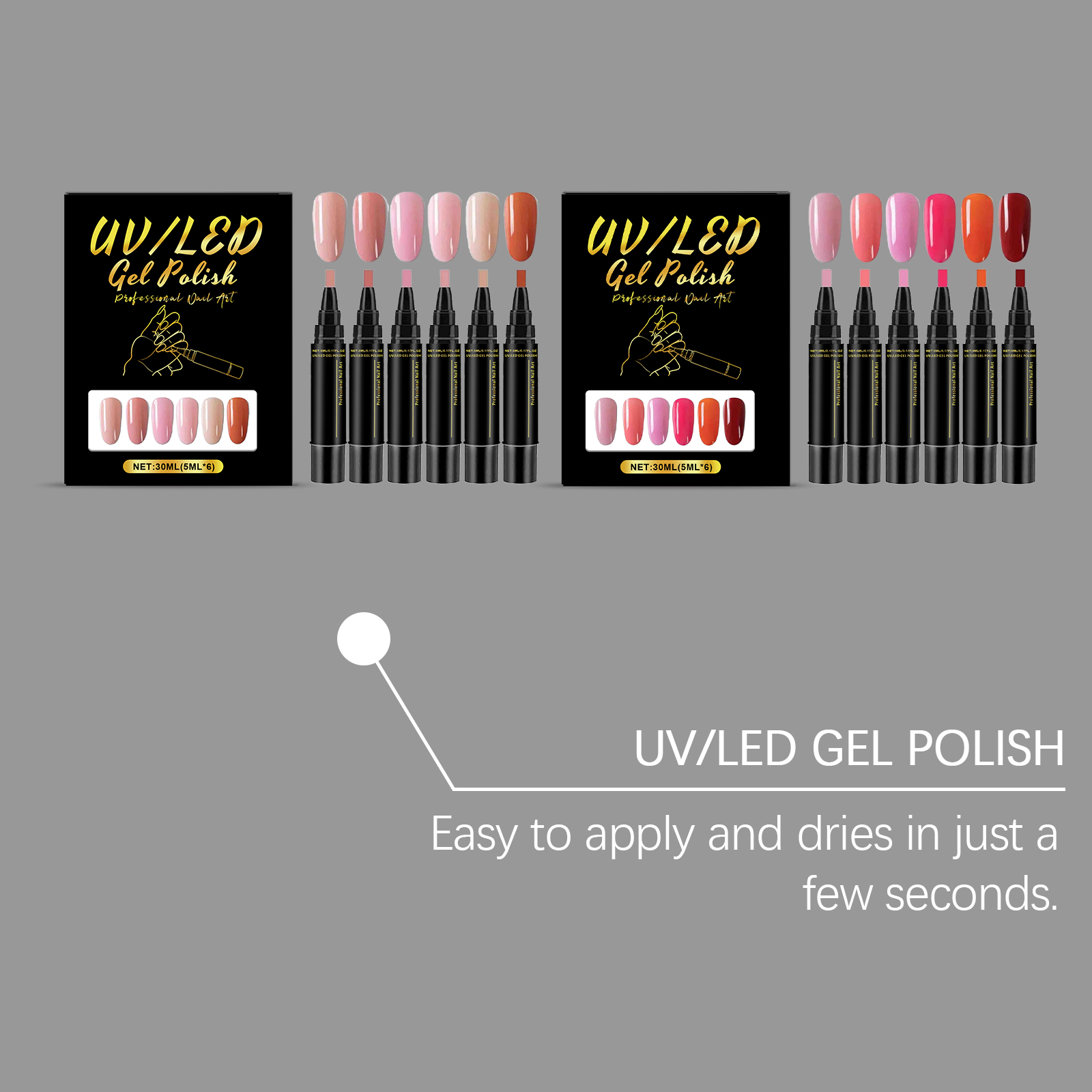 Conjunto de Canetas de Gel par - Exposure Unit Uv avaliação e preço
