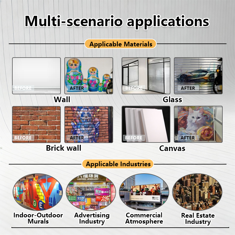 Impressora de Parede Portátil  - Commercial Wall Printing avaliação e preço