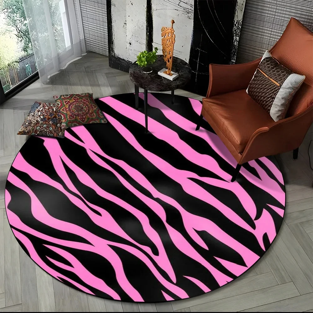 Rosa zebra listra impressão re - Commercial Printing Machine avaliação e preço