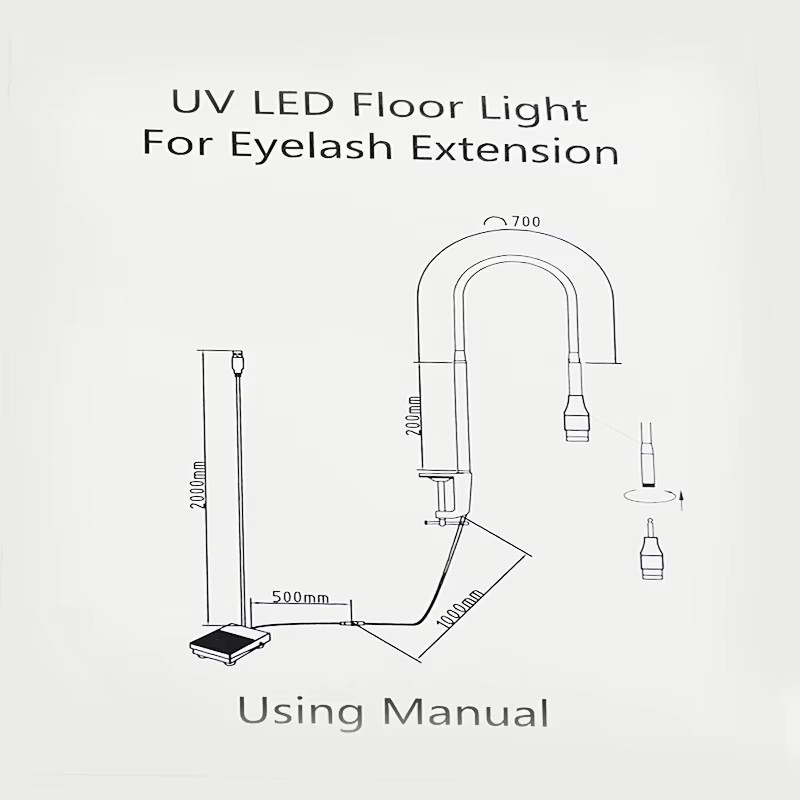 Cola uv para cílios, 5w, led,  - Exposure Unit Uv avaliação e preço